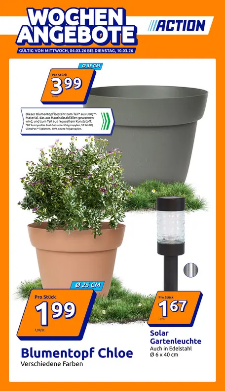 Geschäft Action prospekt zum blättern diese woche gültig bis 10.3.2026 action prospekt neu ab mittwoch gültig bis 10.3.2026