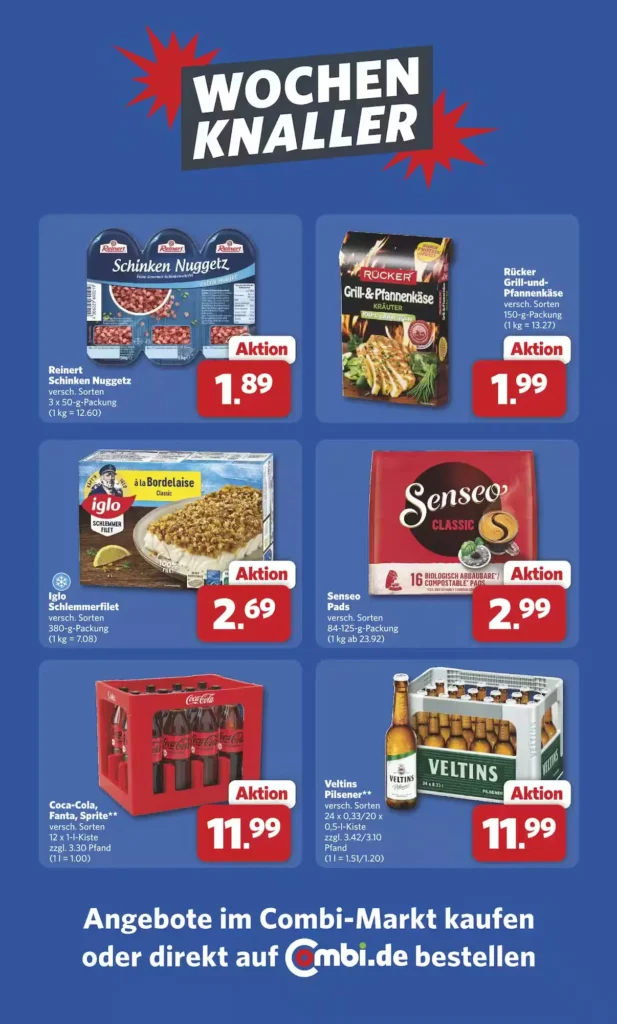 Geschäft Combi angebote ab montag gültig bis sonntag 14.3.2026 combi angebote ab montag gültig bis 14.3.2026
