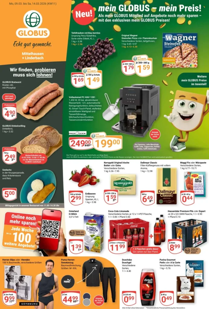 globus prospekt ab montag blättern gültig bis 14.3.2026