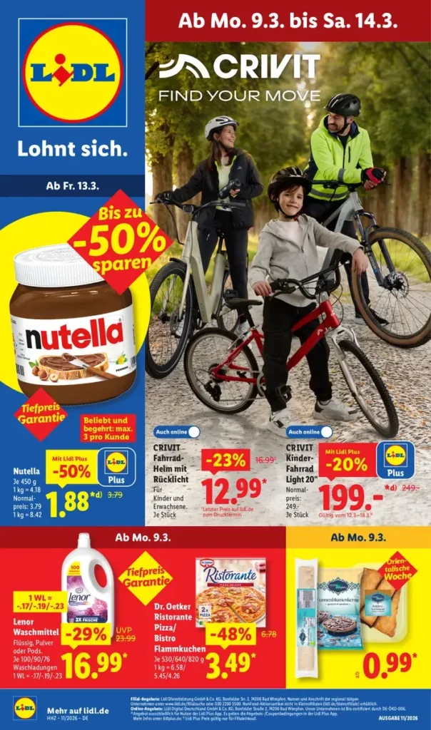lidl prospekt zum blättern gültig bis 14.3.2026