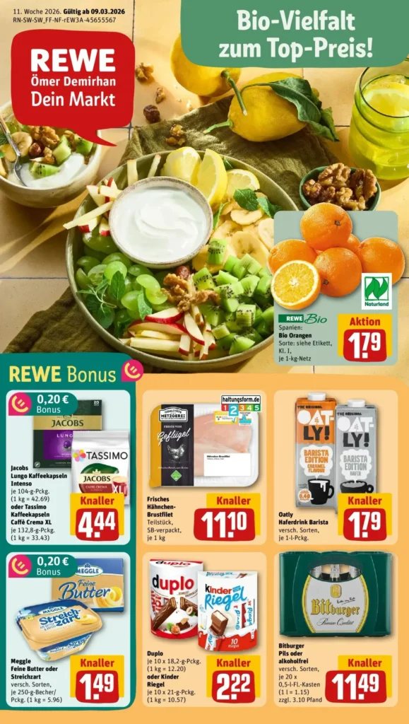 rewe prospekt zum blättern gültig bis 15.3.2026