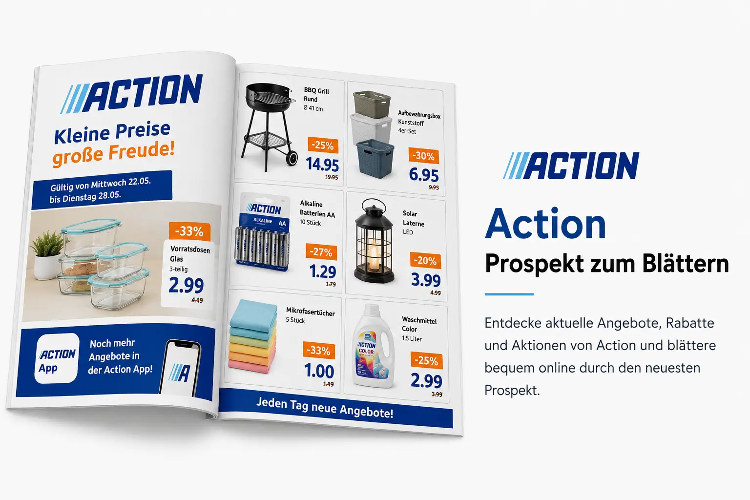 Action Prospekt zum Blättern