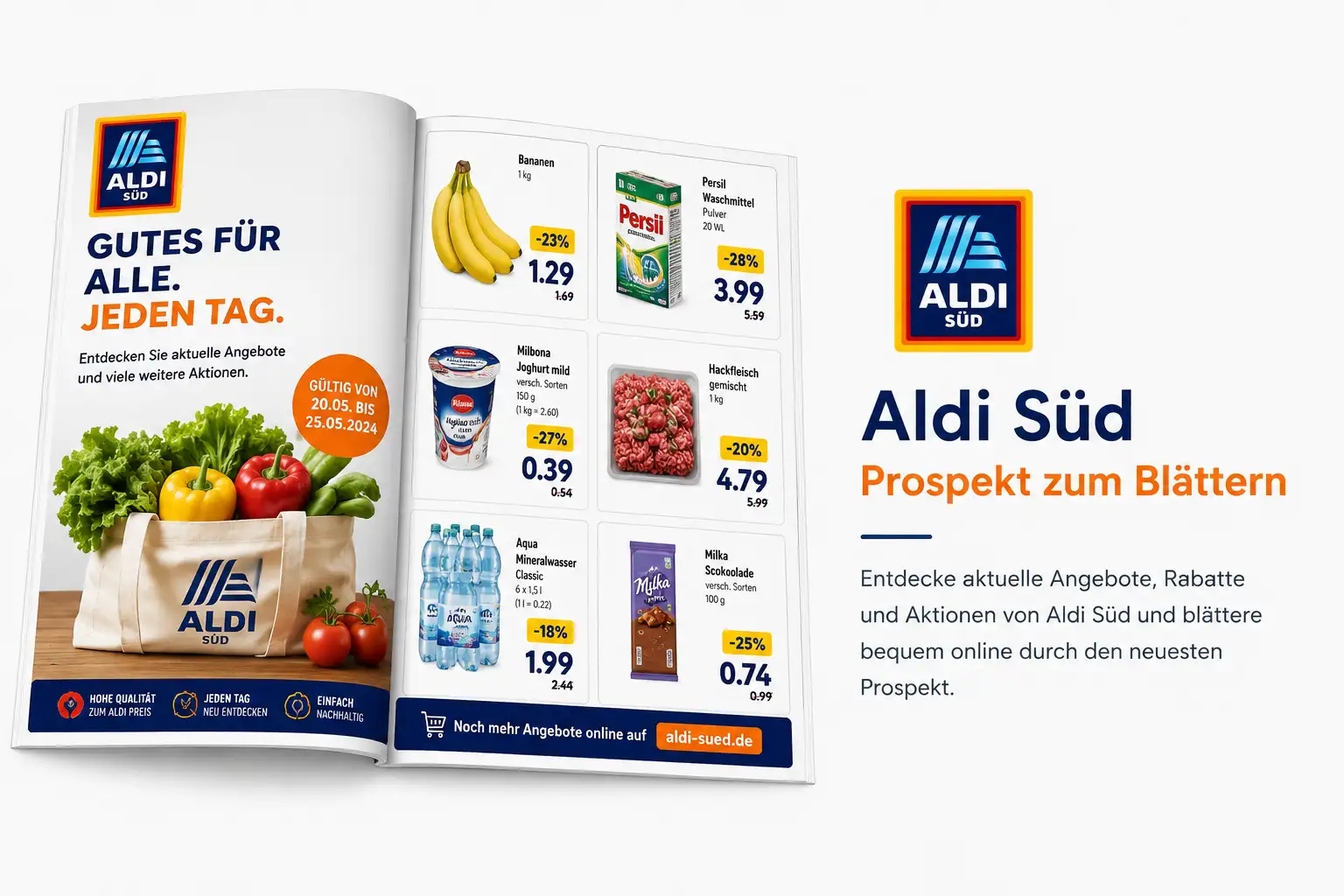 Aldi Süd Prospekt zum Blättern