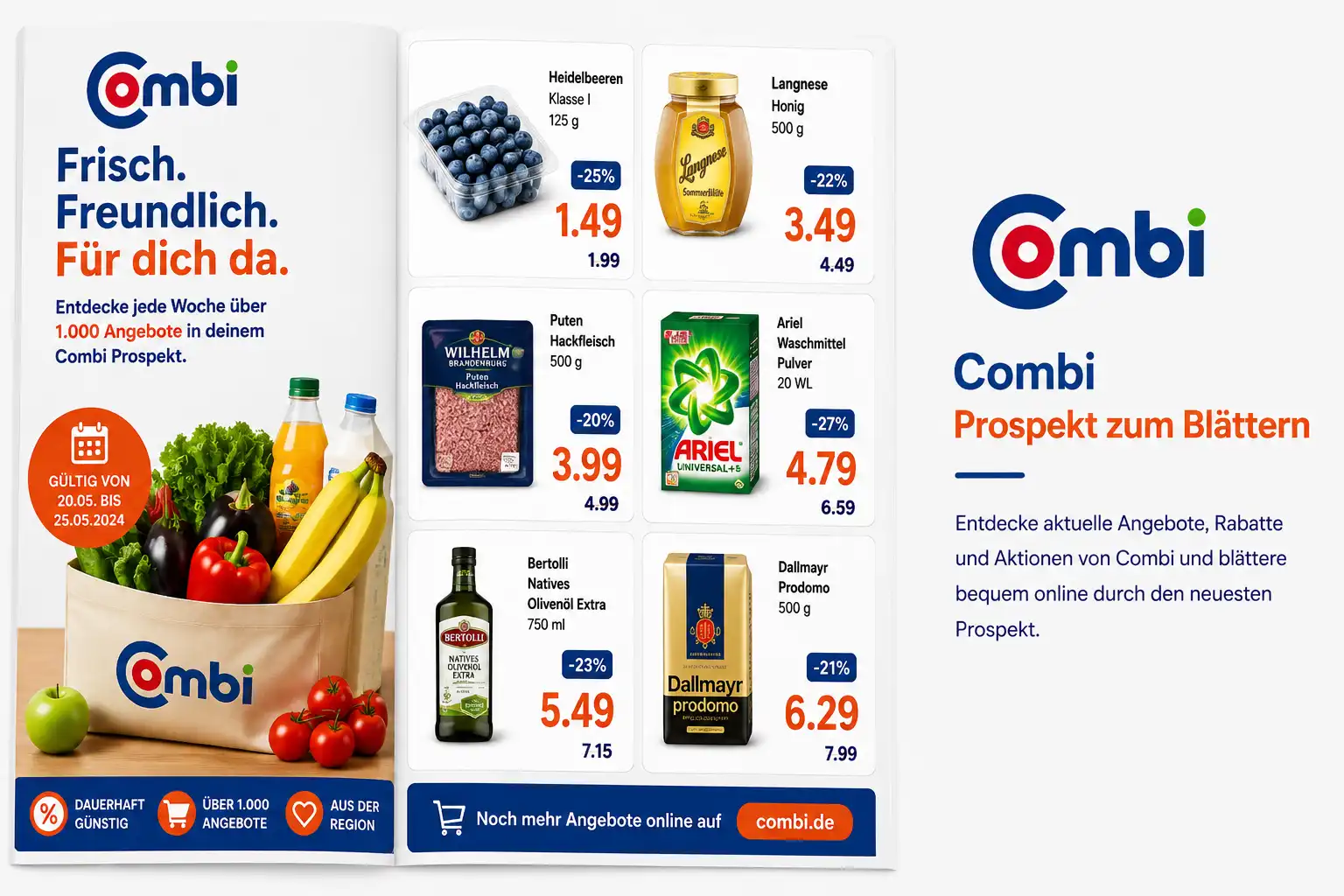 Combi Prospekt zum Blättern