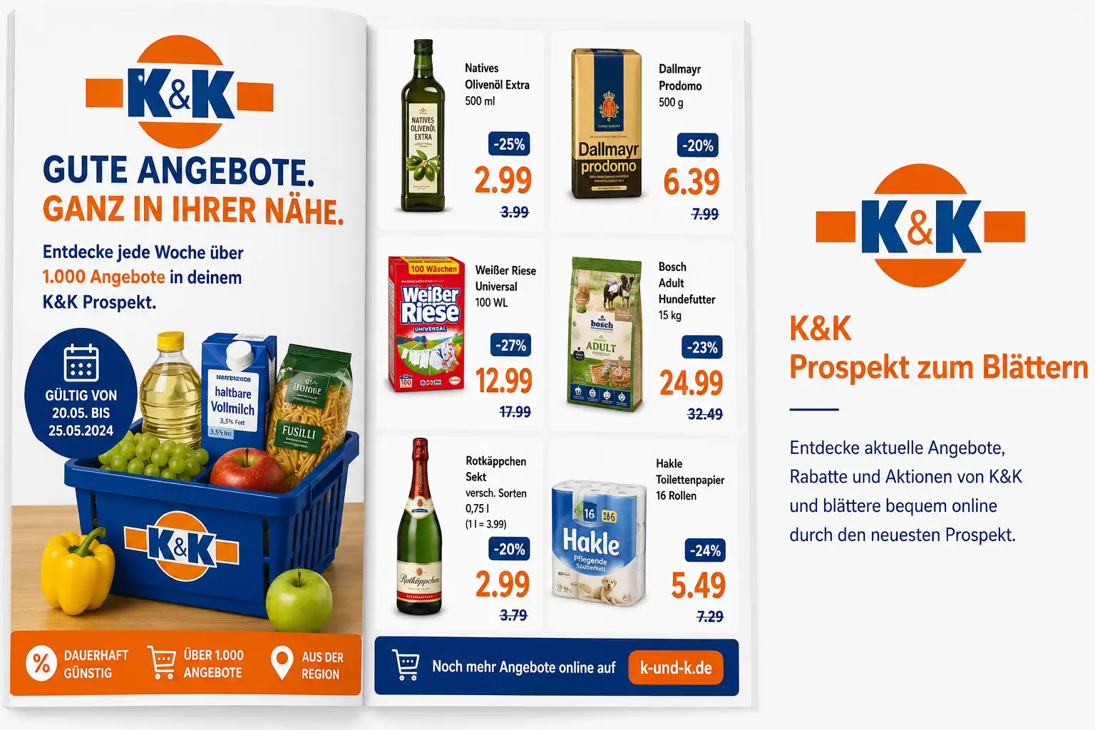K&K Prospekt zum Blättern