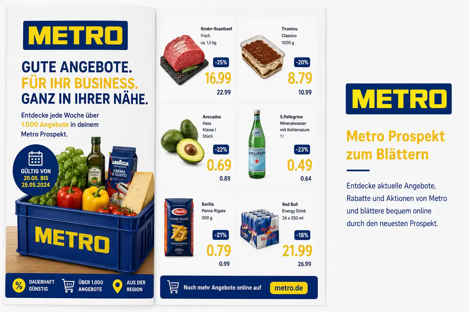 Metro Prospekt zum Blättern