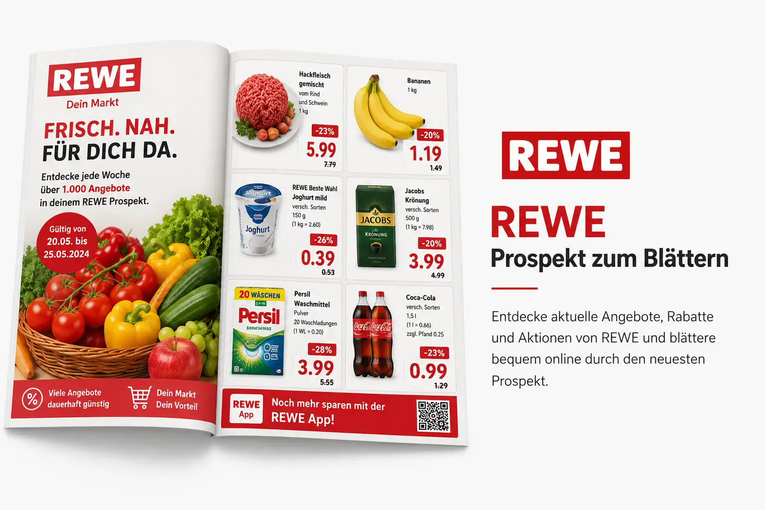 REWE Prospekt zum Blättern