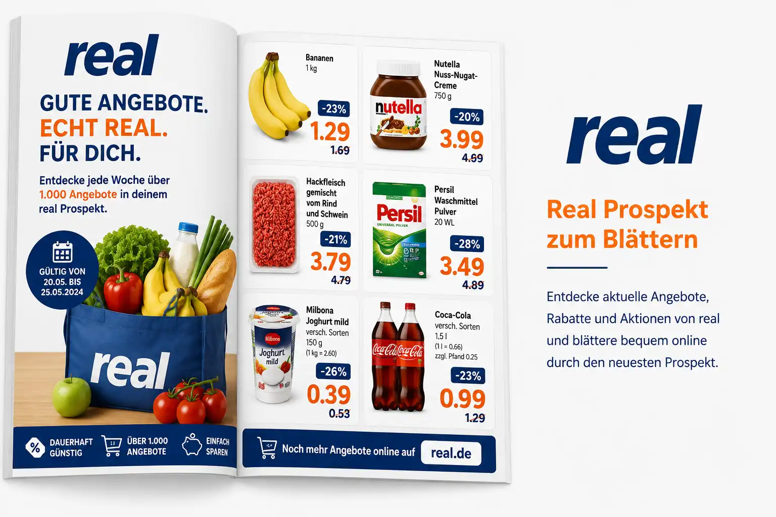 Real Prospekt zum Blättern