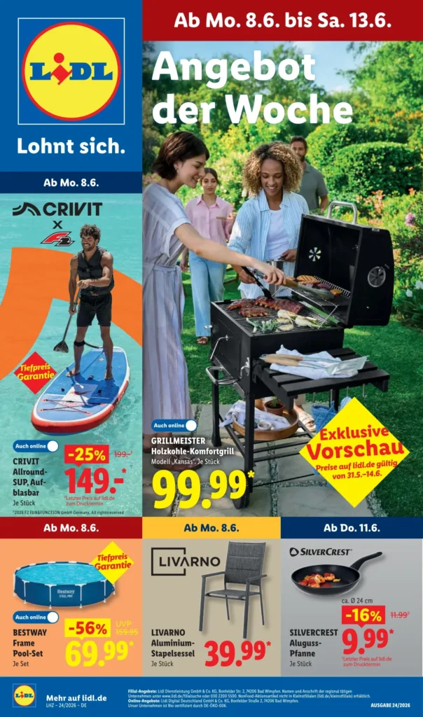 Geschäft Lidl aaktionsprospekte der woche gültig bis 13.6.2026 lidl aktionsprospekte der woche gültig bis 13.6.2026