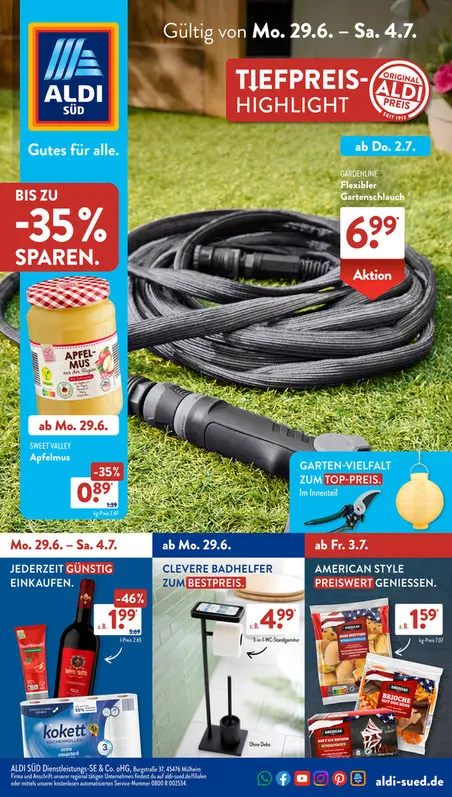 aldi süd prospekt der nächsten woche gültig bis 4.7.2026
