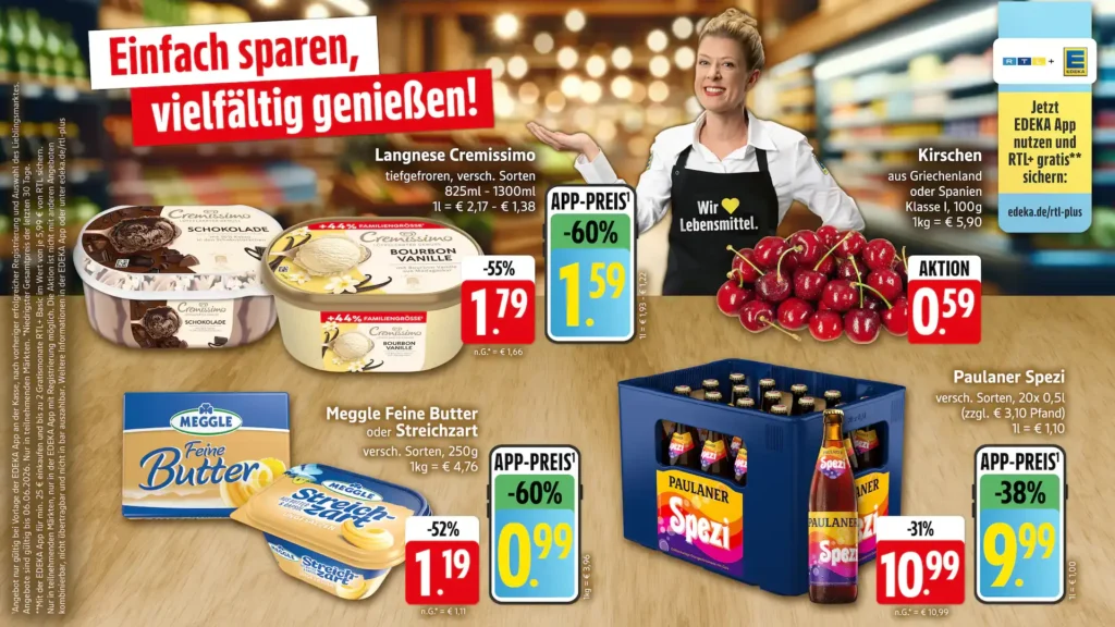 Geschäft EDEKA Angebote der woche blätterkatalog gültig bis 6.6.2026 edeka angebote der woche gültig bis 6.6.2026