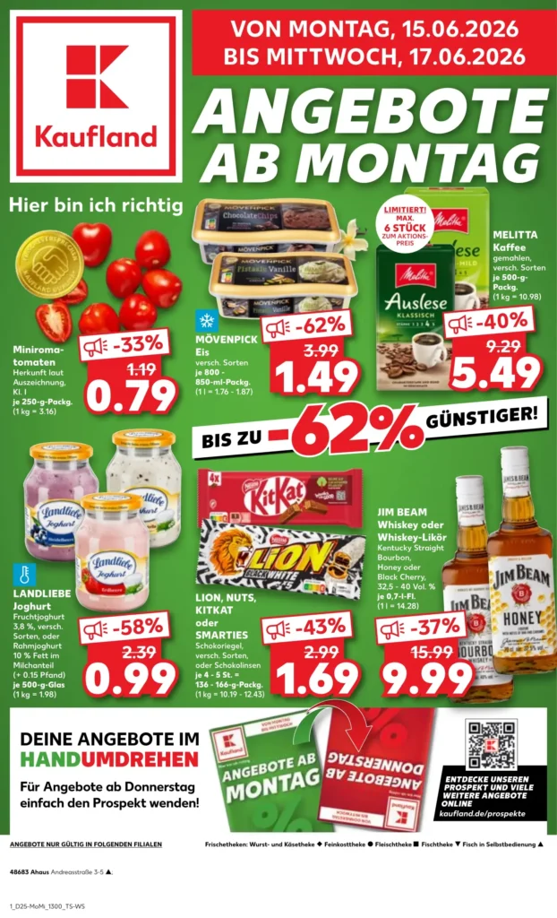 kaufland angebote ab montag prospekt gültig bis 17.6.2026