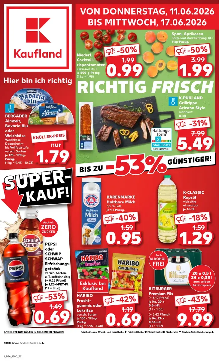 kaufland prospekt zum blättern ab donnerstag gültig bis 17.6.2026
