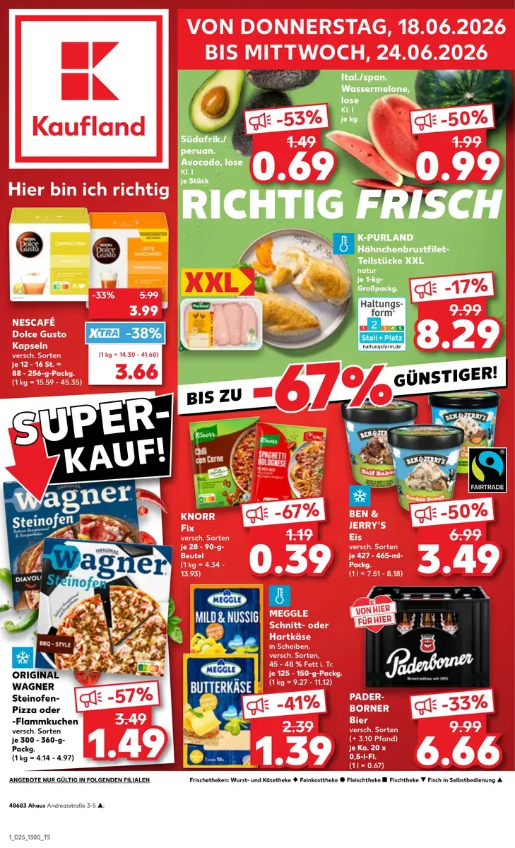 kaufland prospekt zum blättern ab donnerstag gültig bis 24.6.2026