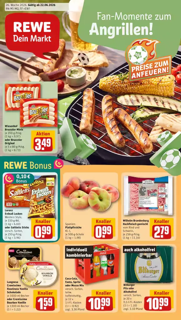 rewe prospekt zum blättern gültig bis 27.6.2026
